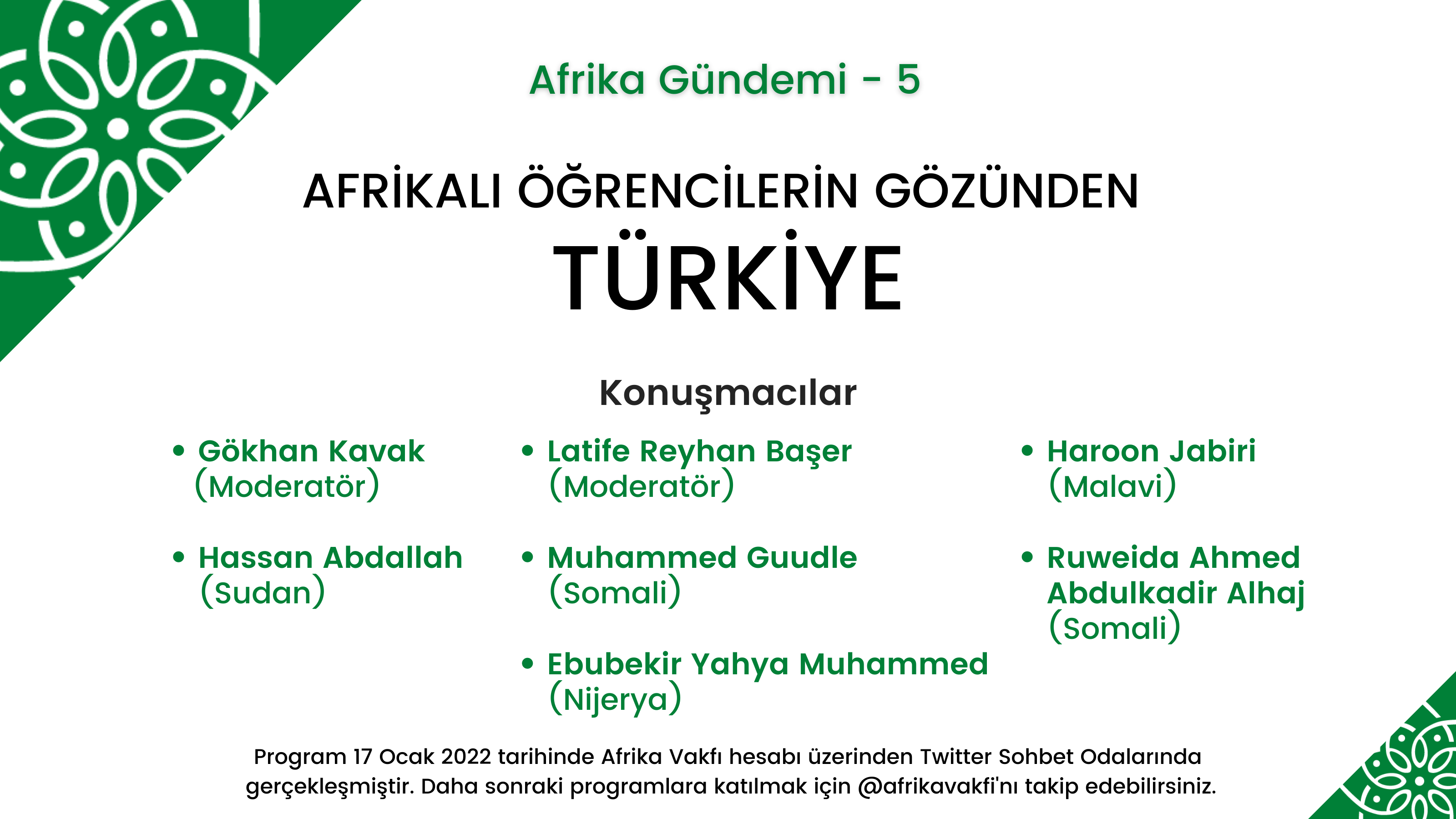 Turkey Through the Eyes of African Students – Africa Agenda 5